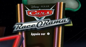 Cars Race-O-Rama screen shot title